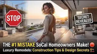 The #1 Mistake SoCal Homeowners Make With Luxury Remodels! 🛑 Construction Tips & Design Secrets 🏗️