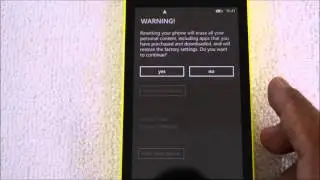 How to Reset Nokia Lumia 525 to Factory Settings