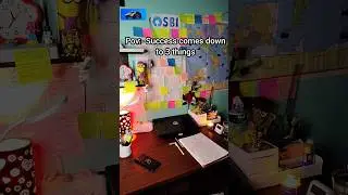 SUCCESS Comes Study Vlog #motivation #study #shorts