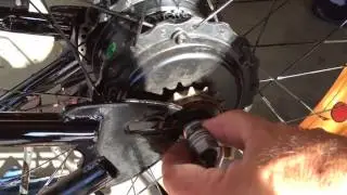 Sondors rear wheel re-assembly part 1