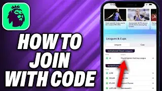 How To Join FPL League with Code - Quick Help