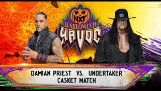 WWE 2K24 - Damian Priest vs The Undertaker - Casket Match (PS4 720p)