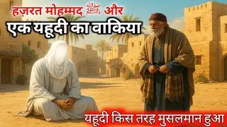 Hazrat Muhammad ﷺ Aur ek Yahoodi Ka Waqiya |  Islamic Stories Urdu | Unseen Islam