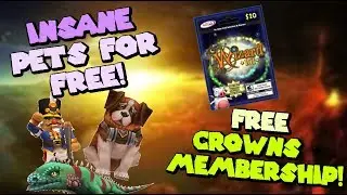 Wizard101 Free Crowns, Membership, Pet Hatching GIVEAWAY