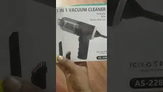 3 in 1 vacuum cleaner, portable mini home and car.
