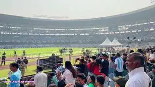 Kolkata Messi Event LIVE on 13 dec 2025.Salt lake Stadium Messi entry video.Public fight with Police