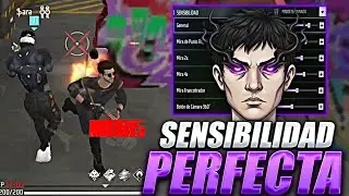 ✅SENSIBILIDAD PERFECTA PARA DAR TODO ROJO EN FREE FIRE ☠️ + BOTON DE DISPARO 🎯