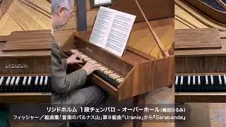 LINDHOLM／リンドホルム １段チェンバロ オーバーホール＆再調整（フィッシャー／組曲集「音楽のパルナス山」第９組曲『Uranie』から、サラバンド）
