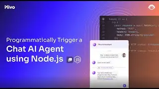 Programmatically Trigger a Chat AI Agent using Node.js