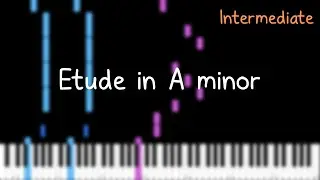 Etude in A minor, 