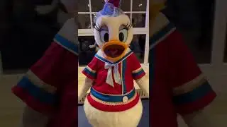 Daisy Duck at Newport Bay Club Hotel, Disneyland Paris