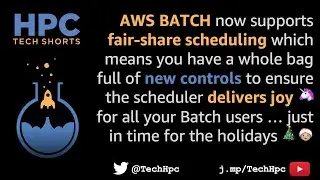 Fair share scheduling to maximize user happiness in AWS Batch