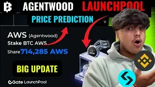 Free Ai Coin Launchpool || Gate.io new launchpool Agentwood || Agentwood Airdrop