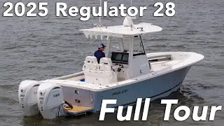2025 Regulator 28 with Twin Yamaha 300s, Full Tour