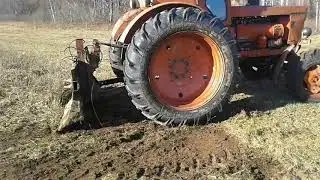 Бульдозерим на Т-40АМ