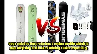 Bataleon Disaster Snowboard VS Symbolic Arctic Snowboard & Bindings & Choice Boots Complete Package