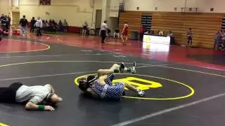 Erik Santiago Jr Wrestling Varsity 2016-2017 vs West Chicago High School