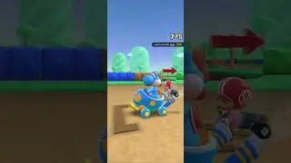 last place challenge but all the drivers have the yoshi egg special in yoshi cup uncut