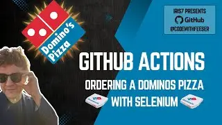 GitHub Actions - Ordering a Dominos Pizza with Selenium