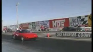 Adam Saruwatari 8.90sec RX7 drag record IRS pass IDRC finals 2000