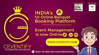 Banquet Booking is now Online | India's 1st Online Banquet Booking Platform | Visit Ceventify.com