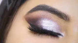 Silver Smokey Eyes Tutorial || Step by Step Makeup