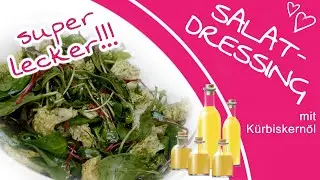 Einfaches Salatdressing selber machen mit Balsamico Essig und &Ouml;l | Frisches Dressing f&uuml;r Salat