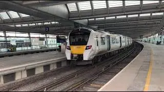 Trains At London Blackfriars (Thameslink Core) 15/05/21
