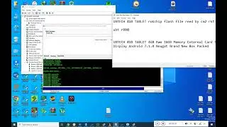 UBTECH 4GB TABLET rokchip flash file reed by cm2 rkt