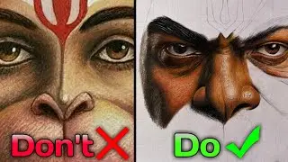5 Steps to Draw Hyper Realistic Drawing😲With Doms Colour Pencils