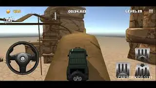 29;#  turquoise car # mountain climb 4&times;4 offroad car drive . baby car . car game for kids ' .3D.HD