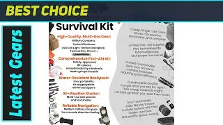 Azzcony Emergency Survival Kit: Your Ultimate Preparedness Pack!