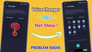 Game space voice changer not show problem solve | game space voice changer