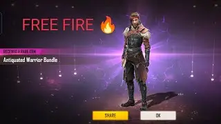 *NEW* FREE LUCK GOLD ROYALE ANTIQUATED WARRIOR BUNDLE CLAIM || FREE FIRE🔥|| LUCK ROYALE