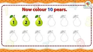 First Numeracy Skillbook | Number 10 | Learn Numbers for Pre-Nursery Kids