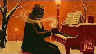 Slow Jazz &mdash; Винтажное нуарное пианино и саксофон для тихих зимних ночей