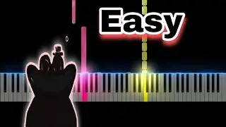Garten of Banban 4 Ost - Toadster Croak (Easy Piano Tutorial)