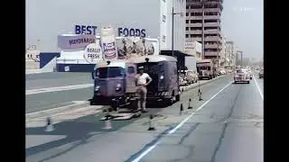 Early 1950s Los Angeles | 4k and Remastered
