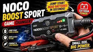 NOCO GB20 Boost Sport Review 🚗⚡ | Compact Jump Starter That Actually Works!
