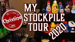 My Stockpile Tour 2020 |  clean cut couponing | Brown4Real
