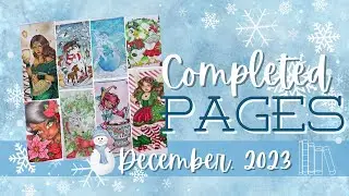 All My Completed Pages For December 2023