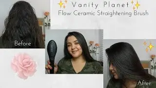 VP FLOW STRAIGHTENING BRUSH | QICK & EASY STYLING