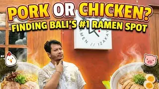 Pork vs. Chicken Ramen: The Winner Surprised Me! (Bali Edition)