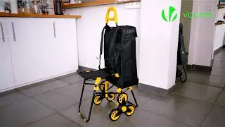 Faites vos courses avec &eacute;l&eacute;gance gr&acirc;ce &agrave; notre chariot de courses avec si&egrave;ge