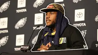 Justin Evans First Presser As An Eagle