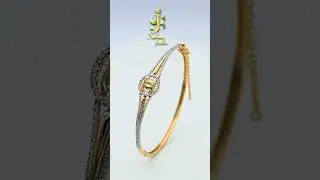 Unique Gold Kara Bracelet Design for Women #kara
