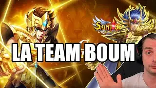 SAINT SEIYA: LEGEND OF JUSTICE : PRÉSENTATION DE LA TEAM BOUM! UNE TEAM EXPLOSIVE!