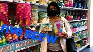 FIVE BELOW EASTER BASKET IDEAS!! SHOP WITH ME 2021