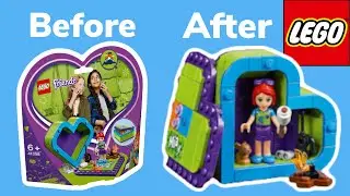 Unboxing LEGO Friends Mia Heart Box レゴ フレンズ  [STOP MOTION Movie]