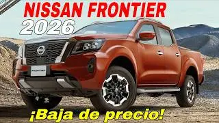 &iexcl;Nueva Nissan Frontier 2026 llega con s&uacute;per descuentos en M&eacute;xico!